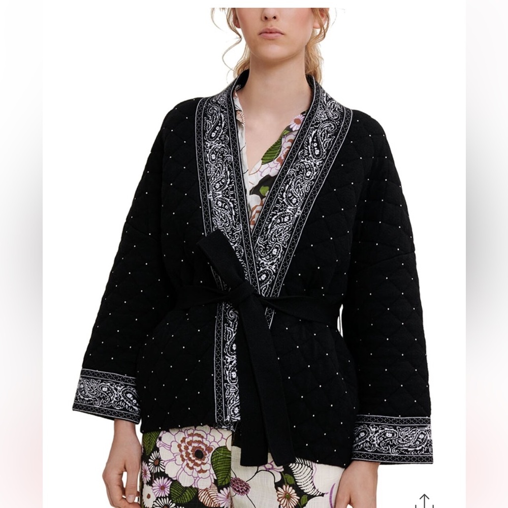 Maje Cardigan in Black, Size Medium, NWT
